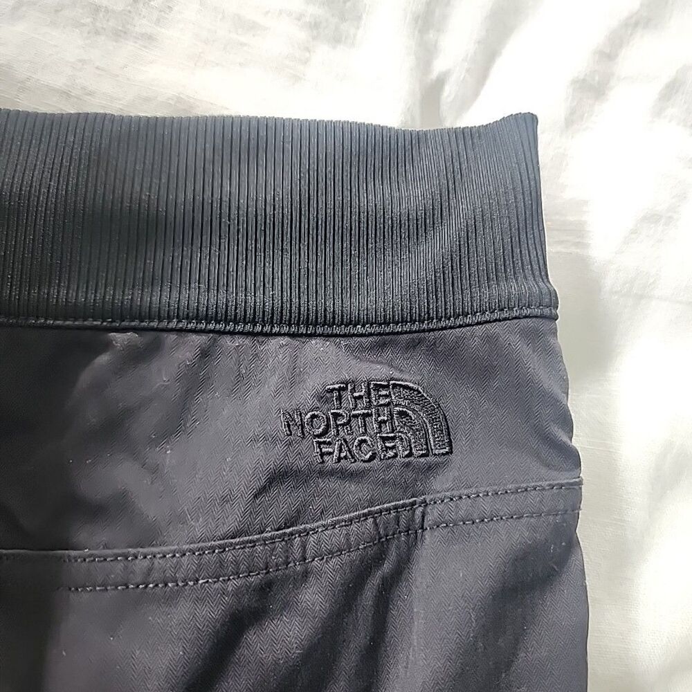 The North Face Aphrodite Joggers Womens Size M Black Nylon Hiking Pants Stretch - Picture 3 of 9